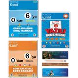 Tonguç Akademi 6. Sınıf 0 Dan 6 Ya Konu Anlatımlı Soru Bankası Tüm Dersler 2. Dönem Yazılı Denemeleri Set 3 Kitap