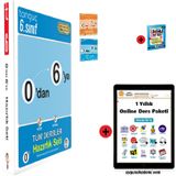 Tonguç Akademi 6. Sınıf 0 dan 6 ya Seti En Son Baskı Yeni + Sadık Uygun Yayınları Matematik Soru Bankası + 1 Yıllık Online Ders Paketi