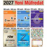 Tonguç Akademi 6. Sınıf 2027 Tüm Dersler Soru Zoru Konu Anlatımlı Paragrafon Soru Bankası Seti Maarif Model