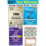 Tonguç Akademi 6. Sınıf 2027 Tüm Dersler Soru Zoru Paragrafon Bankası Seti Yeni Müfredat