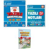 Tonguç Akademi 6. Sınıf Yazılı Denemeleri 1. Dönem 1 ve 2. Yazılı 6. Sınıf Yazılı Notları
