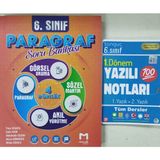 Tonguç Akademi 6. Sınıf Yazılı Notları 1. Dönem 1 ve 2. Yazılı Yeni+Paragraf Soru Bankası