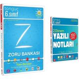 Tonguç Akademi 6. Sınıf Zoru Bankası Tüm Dersler 2. Dönem Yazılı Notları