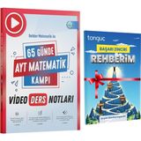 Tonguç Akademi 65 Günde Ayt Matematik Video Ders Notları Başarı Zinciri Rehberim Hediyeli