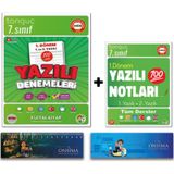 Tonguç Akademi 7. Sınıf 1. Dönem Yazılı Notları - 1. Dönem Yazılı Denemeleri Set - Süper İkili 2 Kitap