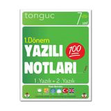 Tonguç Akademi 7. Sınıf 2. Dönem 1. ve 2. Yazılı Notları