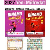 Tonguç Akademi 7. Sınıf 2027 Dinamo Ingilizce Sosyal Bilgiler Soru Bankası Seti Maarif Model Bağlam Temelli