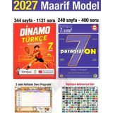 Tonguç Akademi 7. Sınıf 2027 Türkçe Dinamo Paragrafon Soru Bankası Maarif Yeni Müfredat Bağlam Temelli