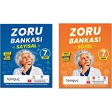 Tonguç Akademi 7. Sınıf Sözel Zoru Bankası ve Tonguç Akademi 7. Sınıf Sayısal Zoru Bankası 2027