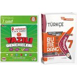 Tonguç Akademi 7. Sınıf Yazılı Denemeleri 2. Dönem 1 ve 2. Yazılı ve Günay Yayınları 7. Sınıf Türkçe Etkinlikli Bumerang Serisi