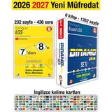 Tonguç Akademi 7'den 8'e Hazırlık Kitabı 2026 Yaz Tatili 2027 8. Sınıf Dinamo Tüm Dersler Soru Bankası Set