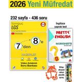 Tonguç Akademi 7'den 8'e Hazırlık Kitabı 2026 Yaz Tatili 8. Sınıf Ingilizce Yaprak Test