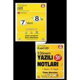Tonguç Akademi 7'den 8'e Hazırlık Kitabı ve 8. Sınıf 1. Dönem 1 ve 2. Yazılı Notları