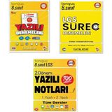 Tonguç Akademi 8. Sınıf 2. Dönem 1 ve 2. Yazılı Notları ve Denemeleri - Tonguç Akademi 8. Sınıf LGS Süreç Denemeleri