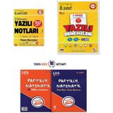 Tonguç Akademi 8. Sınıf 2. Dönem 1 ve 2. Yazılı Notları ve Denemeleri - Tonguç Akademi Partikül Matematik 8. Sınıf LGS Yeni Nesil Efso Matematik Soru Bankası