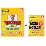 Tonguç Akademi 8.Sınıf 2. Dönem 1. Ve 2. Yazılı Notları + Yazılı Denemeleri 2'Li Set