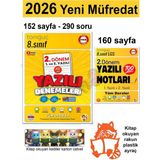 Tonguç Akademi 8. Sınıf 2026 2. Dönem Yazılı Denemeleri ve Notları