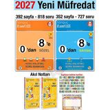 Tonguç Akademi 8. Sınıf 2027 0'dan 8'e Konu Anlatımlı Soru Bankası Seti 1. 2. Dönem Akıl Notları