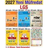 Tonguç Akademi 8. Sınıf 2027 Lgs 0'dan 8'e Konu Anlatımlı Tüm Dersler Soru Bankası 1. 2. Dönem Yazılı Deneme Seti