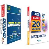 Tonguç Akademi 8. Sınıf Dinamo Tüm Dersler Soru Bankası Set Ve Netfen Matematik 20 'li 10 Sıralı+10 Genel Deneme