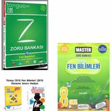 Tonguç Akademi 8. Sınıf Fen Zoru Bankası ve Okyanus Master Fen Soru - Türkçe Fen