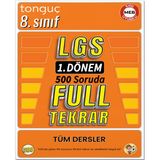 Tonguç Akademi 8. Sınıf Lgs 1.Dönem Full Tekrar - Tüm Dersler