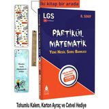 Tonguç Akademi 8. Sınıf LGS Partikül Matematik Soru Bankası + Tohum Kalem - Cetvel - Ayraç