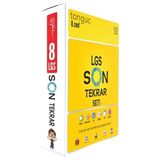 Tonguç Akademi 8. Sınıf LGS Son Tekrar Seti Ciltli Kitaplar ile 545 Sayfa Sınav Hazırlığı