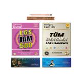 Tonguç Akademi 8. Sınıf Lgs Tam 500 Soru Bankası - Tüm Dersler Soru Bankası Fijital Kitap Set 2 Kitap