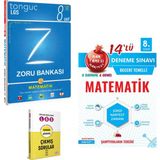 Tonguç Akademi 8. Sınıf Matematik Zoru Bankası ve Nar Tanesi Matematik 14 Deneme Sınavı - Çıkmış Sorular