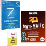 Tonguç Akademi 8. Sınıf Matematik Zoru Bankası ve Okyanus Master 20 Matematik Deneme - Çıkmış Sorular