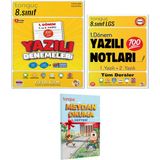 Tonguç Akademi 8. Sınıf Yazılı Denemeleri 1. Dönem 1 ve 2. Yazılı 8. Sınıf Yazılı Notları