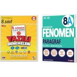 Tonguç Akademi 8. Sınıf Yazılı Denemeleri 1. Dönem 1 ve 2. Yazılı ve Fenomen Okul Yayınları 8. Sınıf Paragraf A Fenomen Soru Bankası