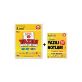 Tonguç Akademi 8. Sınıf Yazılı Notları 1. Dönem 1 ve 2. Yazılı - 8. Sınıf Yazılı Denemeleri 1. Dönem 1 ve 2. Yazılı 2'li Set