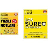 Tonguç Akademi 8. Sınıf Yazılı Notları 2. Dönem 1 ve 2. Yazılı - 8. Sınıf LGS Süreç Denemeleri
