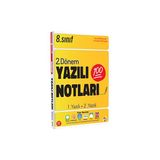 Tonguç Akademi 8. Sınıf Yazılı Notları 2. Dönem Sınav Bilgisi ile Normal Boy Kitap