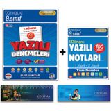 Tonguç Akademi 9. Sınıf 1. Dönem Yazılı Notları - 1. Dönem Yazılı Denemeleri Set - Süper İkili 2 Kitap