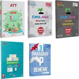 Tonguç Akademi AYT Kimya Adası Soru B. ve Ders Notları 1. ve 2. Kitap - Kimya Deneme