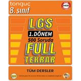 Tonguç Akademi LGS 1. Dönem Full Tekrar 8. Sınıf Ciltsiz