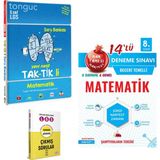 Tonguç Akademi LGS Matematik Taktikli Soru Bankası ve Nar Tanesi Matematik 14 Deneme Sınavı - Çıkmış Sorular