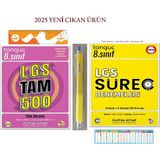 Tonguç Akademi Lgs Tam 500 Soru Bankası ve 8. Sınıf Lgs Süreç Denemeleri ile Fenerbahçe Lisanslı Wise 0.7 Uçlu