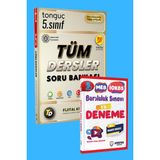 Tonguç Akademi (Sınıf: 5) Soru Bankası Tüm Dersler / Bursluluk Deneme Sınavı 2026 - Tür