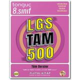 Tonguç Akademi (Sınıf: 8) Lgs Tüm Dersler Fijital Tam 500 Soru Bankası