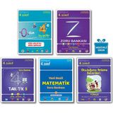 Tonguç Akademi Tonguç 4. Sınıf Konu Anlatımlı Zoru Bankası Taktikli Full Set 5 Kitap
