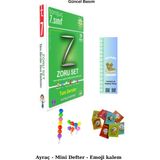 Tonguç Akademi Tonguç 7. Sınıf Tüm Dersler Zoru Bankası (Emoji Kalem+Mini Defter+Tırtıl Ayraç)