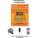 Tonguç Akademi Tonguç 8. Sınıf 1. Dönem Full Tekrar 500 Soru Yeni Ürün(Uzay A+Mini Defter+Kalem B. Hediyeli )2026
