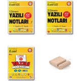 Tonguç Akademi Tonguç 8. Sınıf Yazılı Notları ve Yazılı Denemeleri / 1. ve 2. Dönem / 3 Lü Set / + Telefon Standı..!