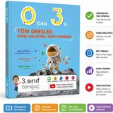 Tonguç Akademi Tonguç Yayınları 0'dan 3'e Tüm Dersler Konu Anlatımlı Soru Bankası (Maarif Model)