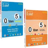 Tonguç Akademi Tonguç Yayınları 5. Sınıf 0'dan 5'e Sayısal Konu Anlatımlı Soru - 0'dan 5'e Sözel Konu Anlatımlı Soru Bankası (Ciltli)