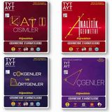 Tonguç Kampüs Tyt Ayt Geometri Fasikülleri Seti 4 Kitap Analitik Geometri Katı Cisimler Üçgenler Çokgenler ve Dörtgenler Üniversite Sınav Hazırlık Soru Bankası Konu Anlatım Fasikül Seti